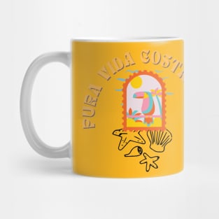 Pura Vida Costa Rica Funny Vecation Mug